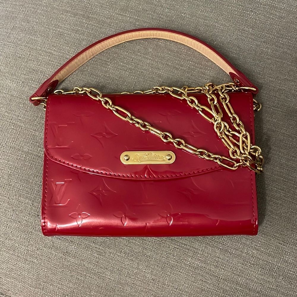 Louis Vuitton Monogram Vernis Bel Air Pochette